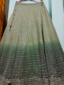 15k Last  Pastel Shaded Green  Designer Lehenga