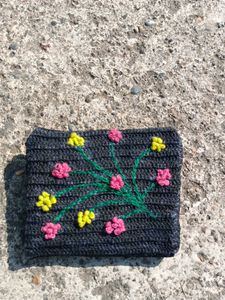 Crochet Wallet For Cash&Card