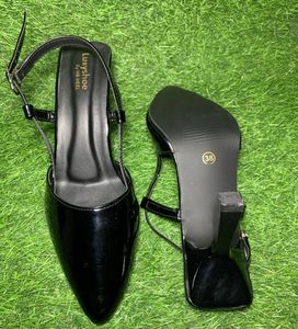 Luxyshoe Black Heels size available