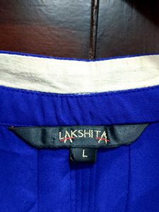 Bright Blue Kurti.