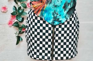 🎁Buy Two Get One Free🎁Checkered Mini Skirt