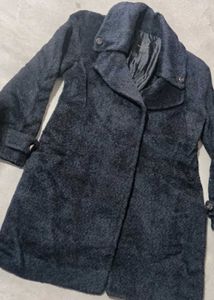 dark blue winter coat ✨ 36-38
