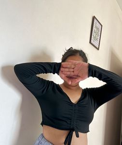 Urbanic Black Crop Top