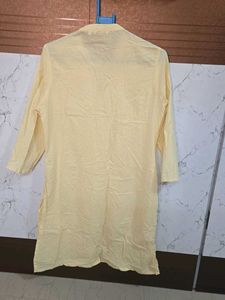 Elegant Butter Yellow Kurta