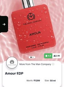 The Man Company Amour Eeu De Parfum ❤️