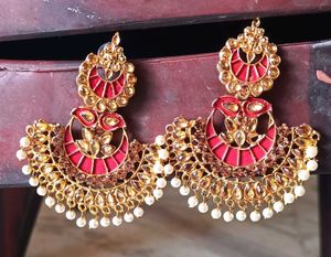 Earrings With Maangtika