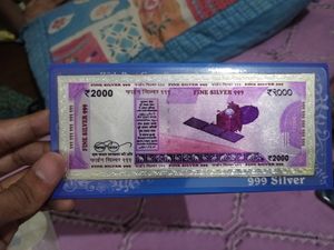 Pure Silver Coin Note For Gifting