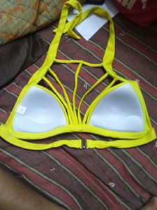 yellow Small Size bikini bra