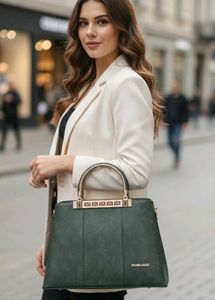 Elegant Green Handbag