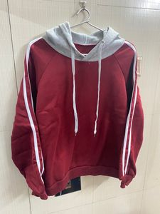 Maroon Fleece Hoodie