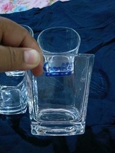 Set of 4 Square Glasses