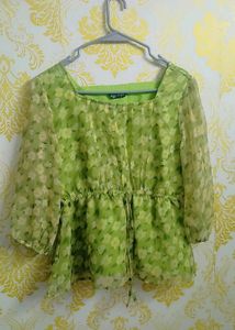 Selvia Women's Floral Regular Fit TOP
