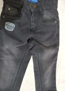 Boy's Grey 'Racing Rider' Jeans