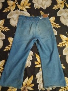 Blue Baggy Jeans
