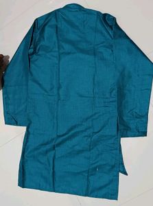 Looksky Green Embroidered Kurta