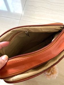Tan Jute Sling Bag