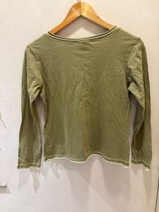 Tommy  Olive Green Tee