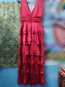 ♥️ RED Flared dress