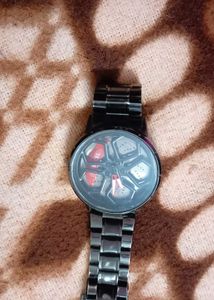 Stylish Black Wristwatch