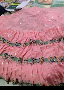 Desiner Bollywood Saree With Designer Blouse