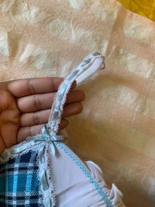 Y2k Cute Plaid Bra