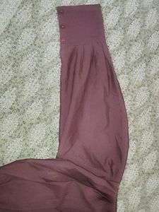 Zara Top With Balloon Sleeves