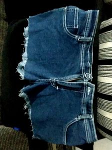 Ultra Low West Shorts For Girl