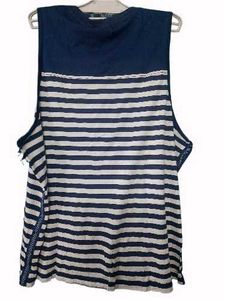 Elliza Donatein London Striped Tank Top
