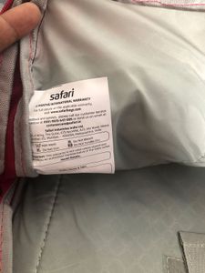 Safari Backpack - Red and Black