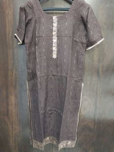 Zari Work Kurta Set