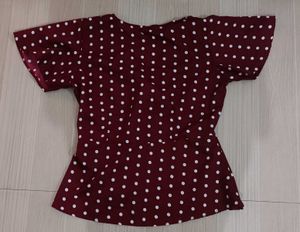 Polka Dot Top