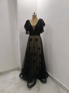 Elegant Black Evening Gown