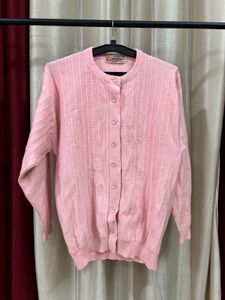 Pink Full Sleeve Women’s Winter Sweater