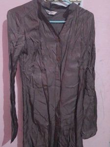 Office Wear Silk Shirt