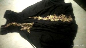 Party Dress coffee brown( 34size)