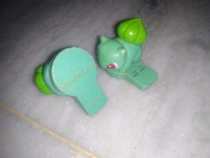 Vintage Bulbasaur Whistles - Set of 2