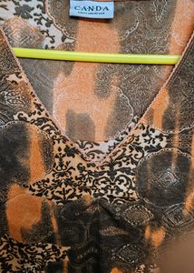 Abstract Print Top