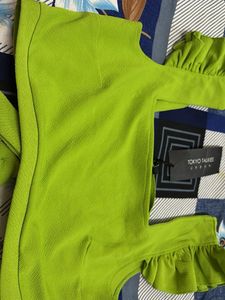 Tokyo Talkies Lime Green Top