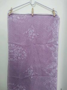 Light Pink White Floral Kurta Pyjama Dupatta Set