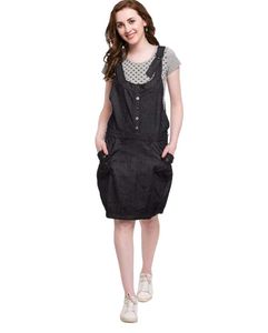 Denim Jumper Dress