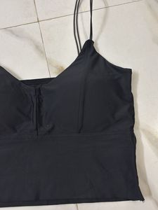 Black Cami Crop Top