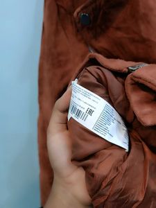 🇺🇸 Mango Leather Imported Short Jacket