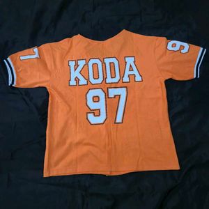 Orange KODA Jersey T-Shirt oversized