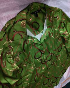 Vero Moda Abstract Print Green Women
