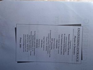 Engineering Entrance Question Bank