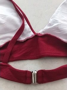 S Zaful Maroon Bra
