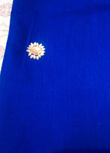 Elegant Blue Saree