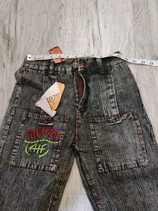 Stone Bootcut Jeans Waist 24