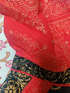 Double Layer Anarkali With Embroidered Neck (xxl)