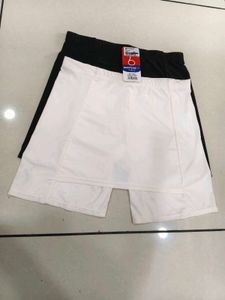 Black & White Layering Shorts